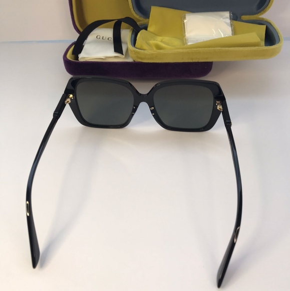 💯 Original GUCCI GG Sunglasses GG0533SA Black - Picture 5 of 11